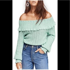 Free People off the shoulder sweater